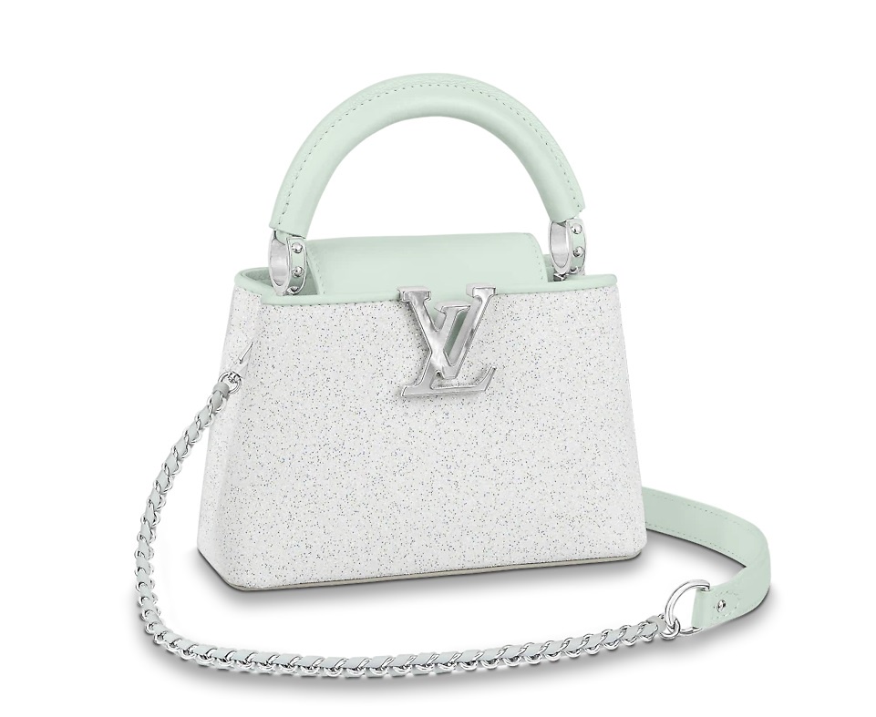 LV CAPUCINES MINI-White