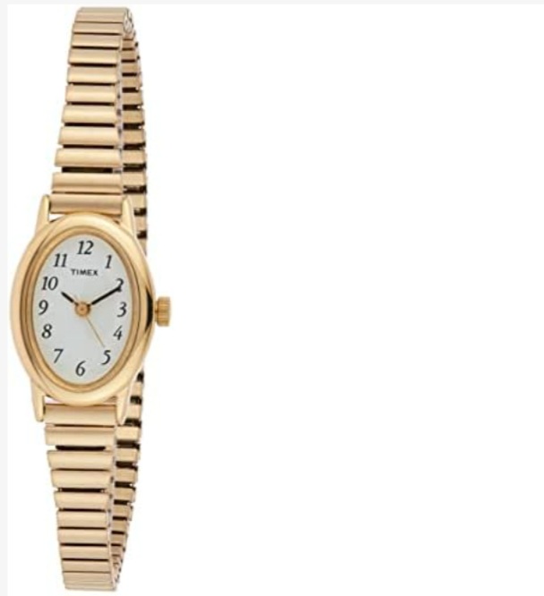Timex Women's Cavatina Watch - TPearl Dial Gold-Tone Case
