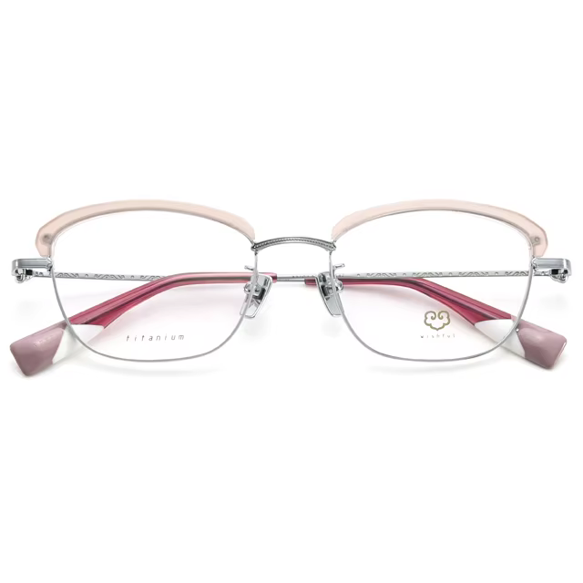 Love at first sight style frame Oriental Ruyi Aesthetics women eyewear beta titanium optical Frames Eyeglasses Frames
